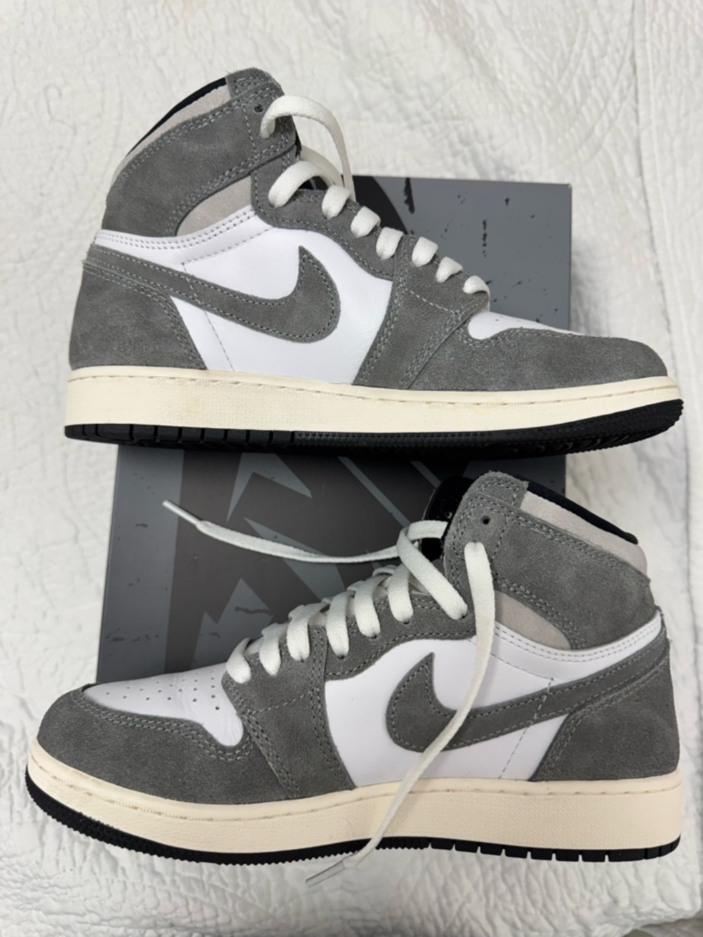 Nike Air Jordan 1 Retro High OG - Washed Black - Picture 2 of 6